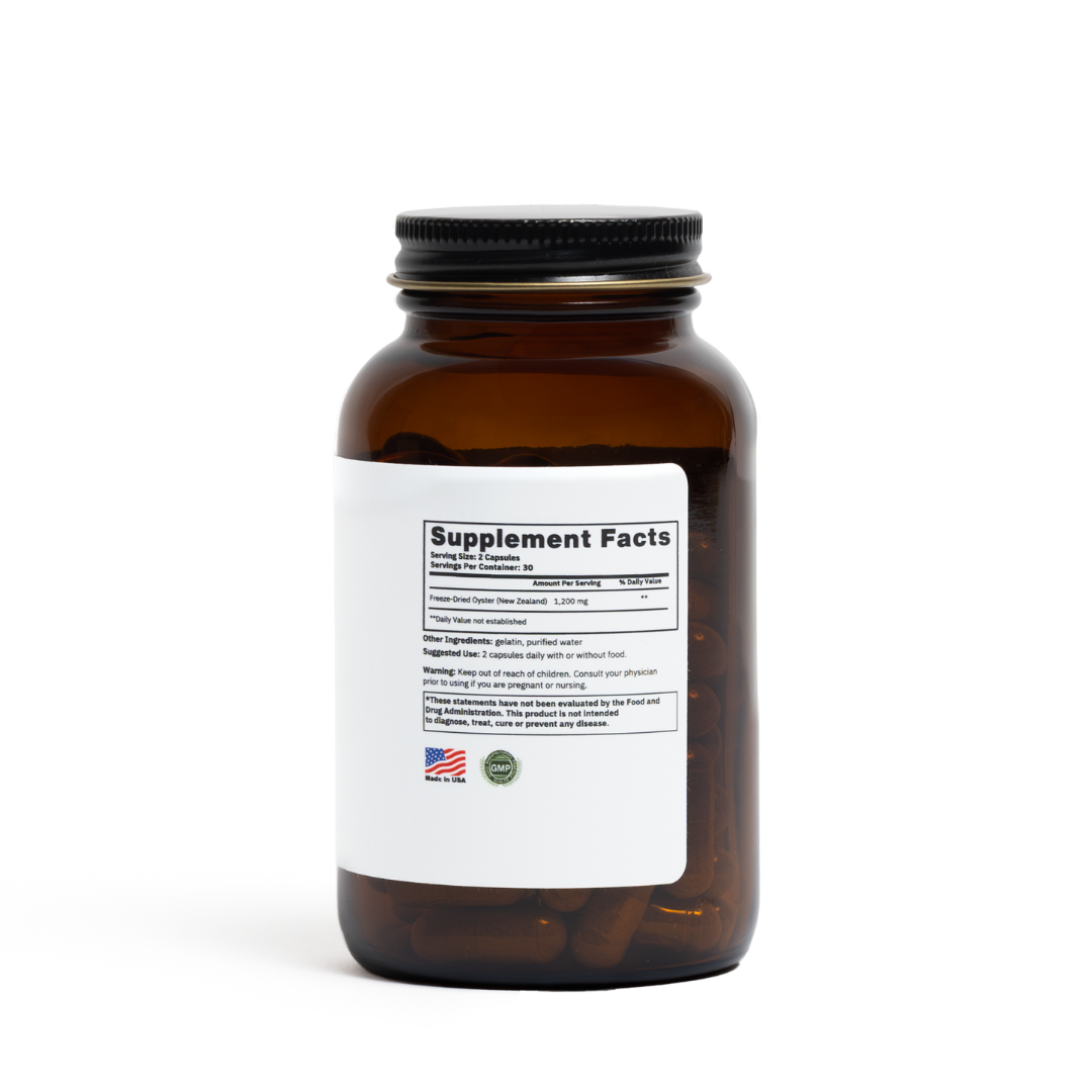 Freeze-Dried Oyster | 1 month supply