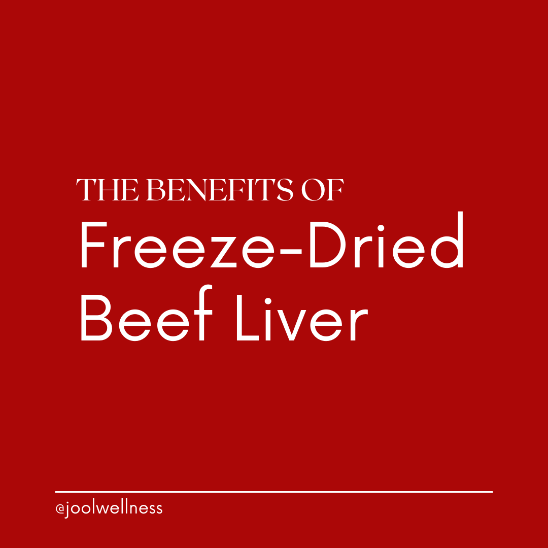 beef liver supplementation