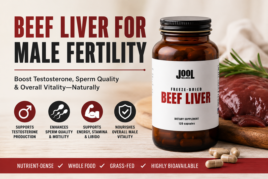 Beef Liver for Male Fertility: Can It Support Testosterone, Sperm Quality & Vitality?