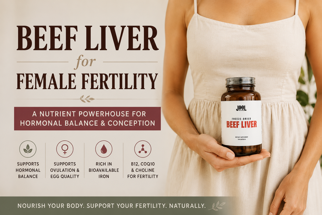 Beef Liver for Female Fertility: How It Supports Hormones, Egg Quality & Conception