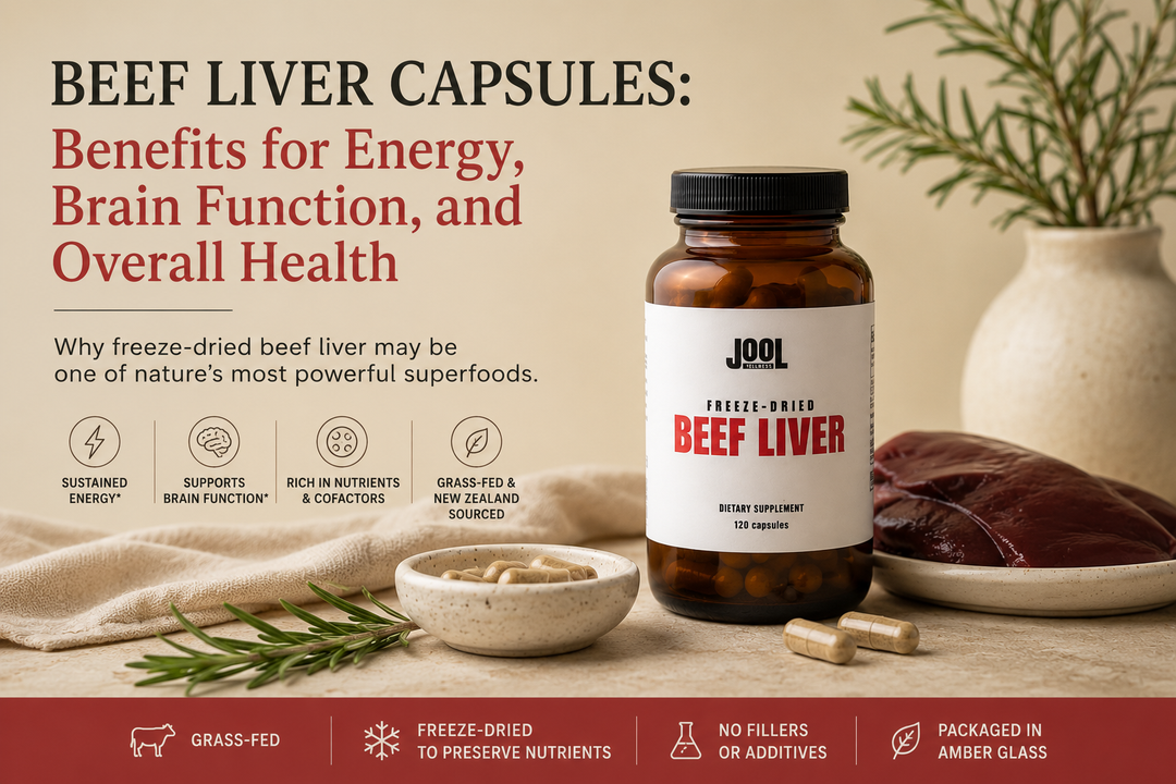 Beef Liver Capsules: Benefits for Energy, Brain Function, and Overall Health