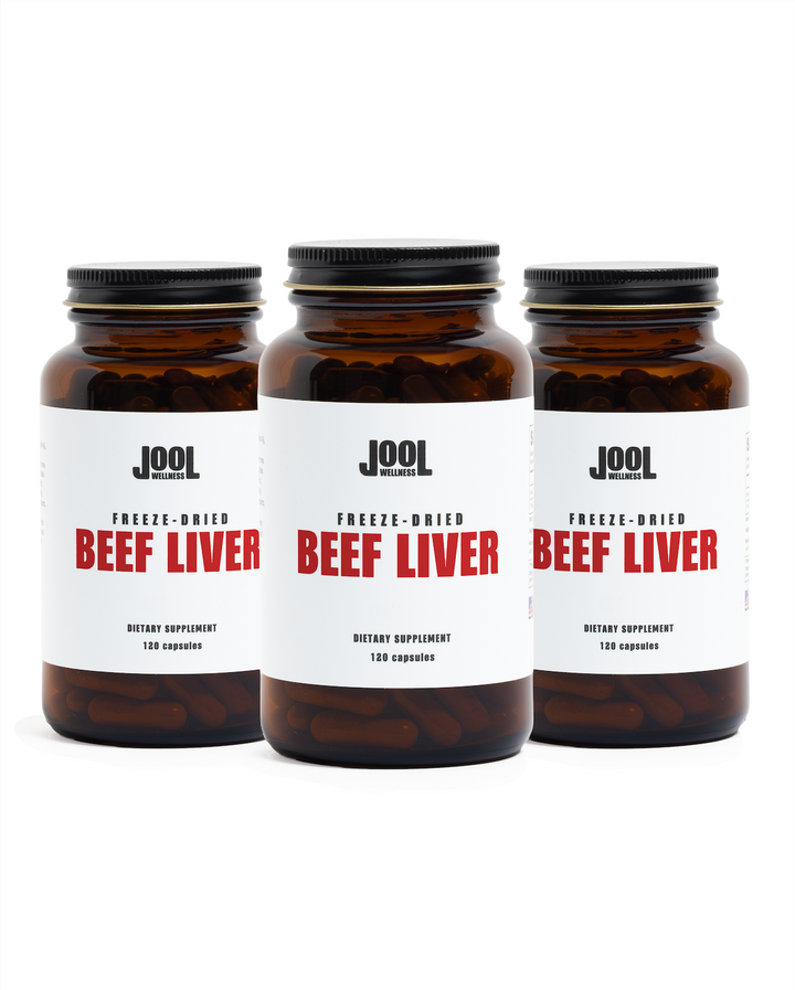 Freeze-Dried Beef Liver Capsules 3-Pack
